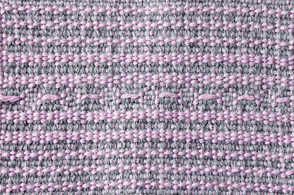 Alpaca scarf, window weave pattern, lavender, purple, grey, handmade, natural fibres, Royal alpaca, ultra soft, lightweight, warm, made in Canada